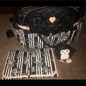 Betsey Johnson Diaper Bag